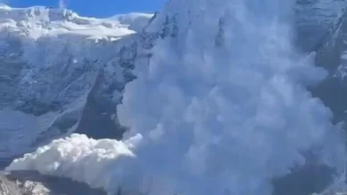 Avalanche caught on camera kills 11 climbers in Russia’s Caucasus, 6 missing 4 Avalanche caught camera