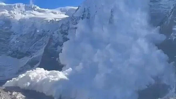 Avalanche caught camera