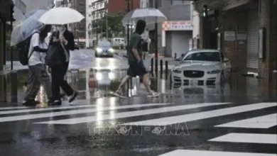 Bão Dujuan áp sát Tokyo, giao thông Nhật Bản đảo lộn trong kỳ nghỉ Tuần lễ Bạc 4 Bão Dujuan áp sát Tokyo, giao thông Nhật Bản đảo lộn trong kỳ nghỉ Tuần lễ Bạc