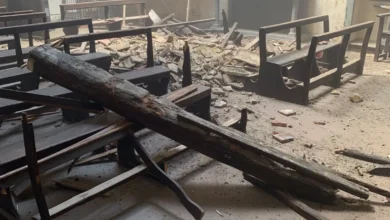 Barberino Tavarnelle, crollo parziale del tetto di una chiesa