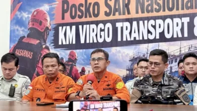 Basarnas: 93 korban KM Virgo masih di dalam kapal yang tenggelam