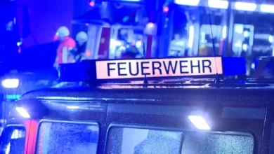 Behörden warnen Bevölkerung nach Großbrand - viel Rauch in der Luft 4 Behörden warnen Bevölkerung nach Großbrand - viel Rauch in der Luft