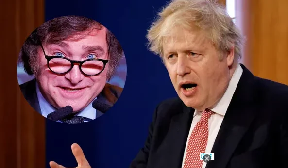 Boris Johnson reclamó el envío urgente de tropas a las Islas Malvinas tras los anuncios de Javier Milei