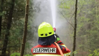 Brand in Hamburg-Billbrook: 80 Retter im Kraftwerk