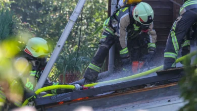 Brand in Wohnhaus - ein Verletzter