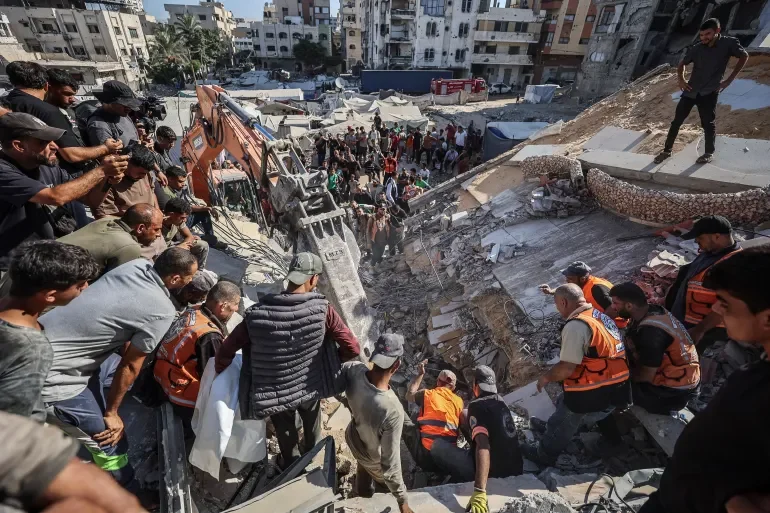 21 killed including 11 children in Gaza building collapse 1 Building Collapse