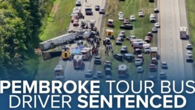 Driver sentenced in deadly tour bus crash on I-90 in Pembroke 2 Bus Crash