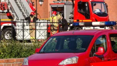 Czarny dym nad Białymstokiem. Pożar w centrum miasta