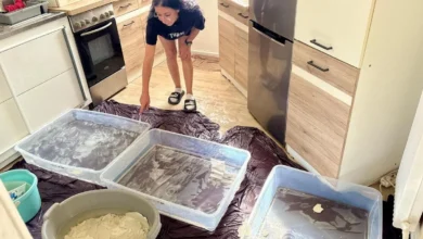 Depuis l’incendie du dessus, sa cuisine est une piscine ! Le désarroi d’une habitante de Ranguin à Cannes