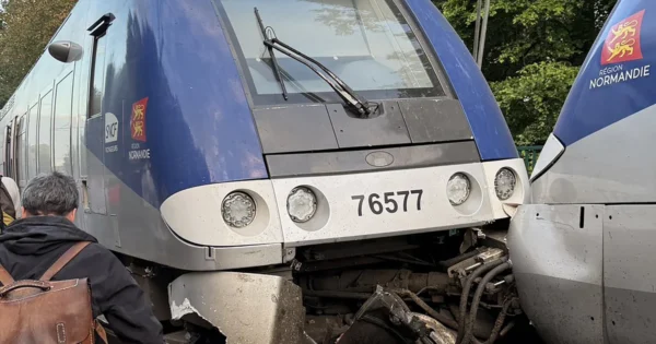 Déraillement en Normandie : 44 blessés, un acte malveillant suspecté