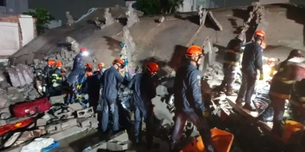 Desabamento de prédio em construção deixa dois mortos em São Paulo