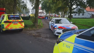 Dode bij brand in huis op grens met België, twee anderen naar ziekenhuis