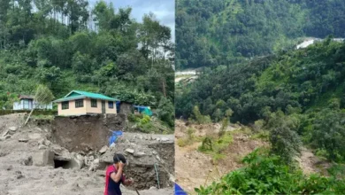 सिक्किम: रिम्बी में भूस्खलन के बाद राहत कार्य तेज, घरों से मलबा हटाने में जुटे ग्रामीण