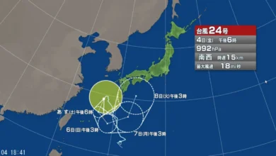 【台風情報】台風24号の今後の進路予想は 九州では5日にかけて線状降水帯が発生する可能性（NBS長野放送）