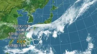 【台風情報】台風24号や前線の影響 南西諸島や西日本から北日本の太平洋側を中心に7日にかけて大雨となる所がある見込み 台風の進路や前線の動向によっては、10日頃にかけて大雨が続く可能性