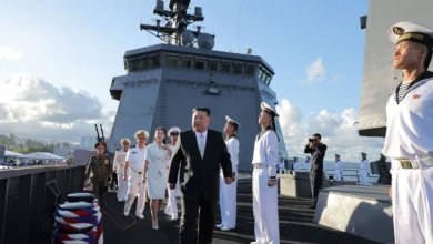 北朝鮮で駆逐艦「姜健」就役 正恩氏、核戦力強化を主張 姜健は 4 北朝鮮で駆逐艦「姜健」就役 正恩氏、核戦力強化を主張 姜健は