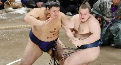 大の里が復活、6度目の優勝 － 一人横綱、大関安青錦を下す