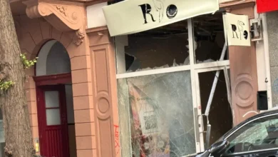 Erneute Läden in Frankfurt am Main durch Explosionen beschädigt 5 Erneute Läden in Frankfurt am Main durch Explosionen beschädigt