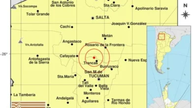 Este domingo. Un sismo de magnitud 5 sacudió Tucumán y se sintió en varias provincias de Argentina 4 Este domingo. Un sismo de magnitud 5 sacudió Tucumán y se sintió en varias provincias de Argentina