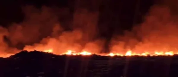 Explosie oorzaak van brand op Malpais