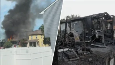 Neighbors said they heard explosion before fire spread through South Jersey home 6 Explosion
