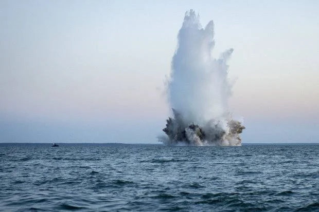 Explosions expected in the Caspian Sea 1 Explosion