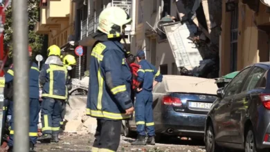 Explosion in Athener Altstadt - Gebäude stürzt ein - Panorama 6 Explosion in Athener Altstadt - Gebäude stürzt ein - Panorama