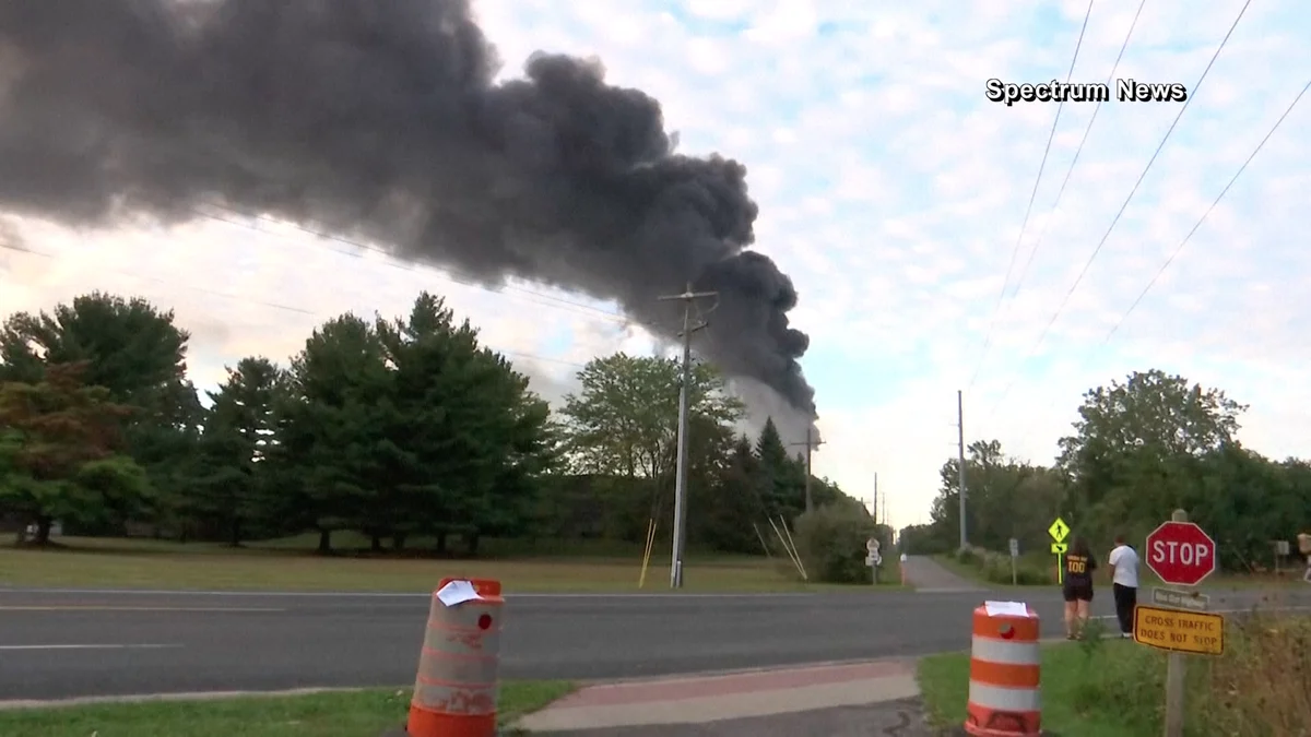 Fire Michigan plastic