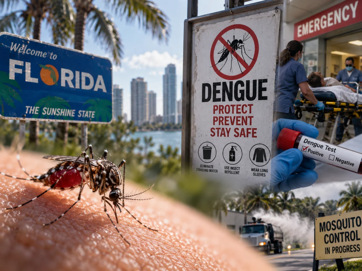 First Dengue Death As State Battles Worst Mosquito-Borne Outbreak In Decades Confirmed by Florida