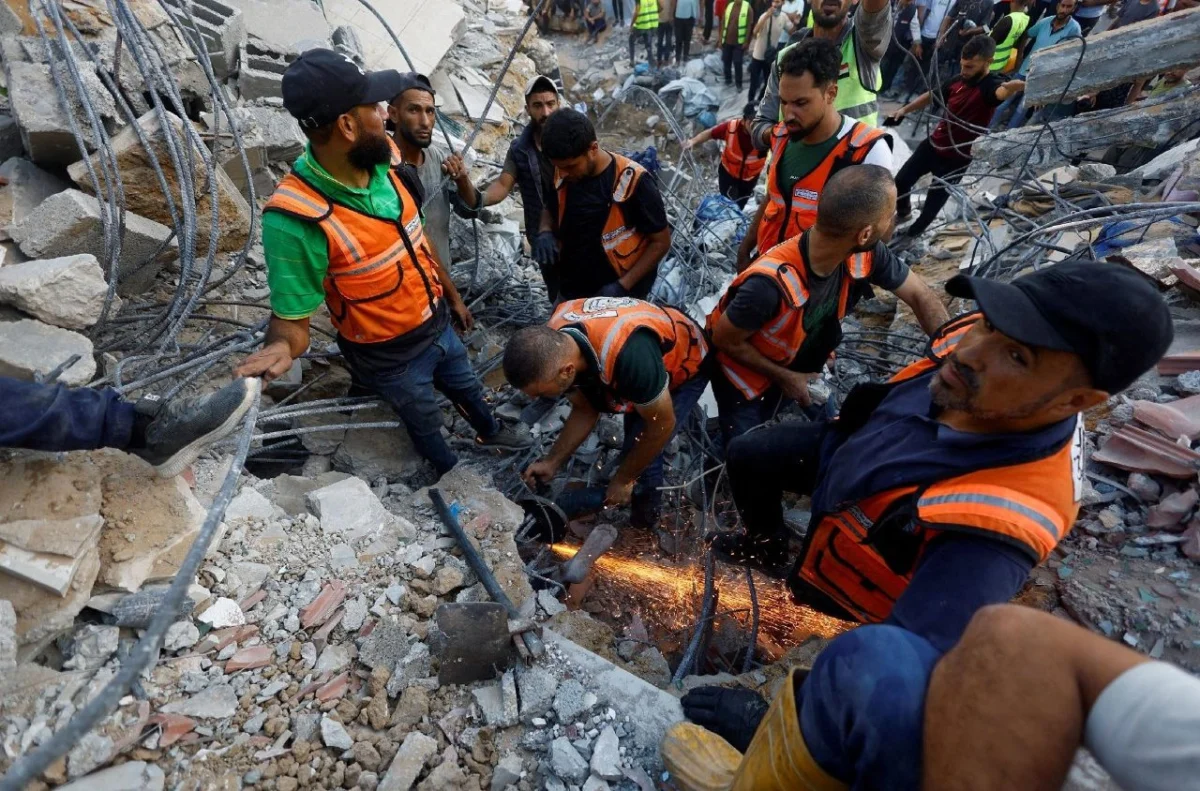 Gaza: pelo menos 20 mortos em desabamento de prédio