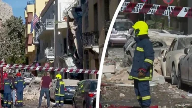 Gebäude in Athen nach Explosion eingestürzt
