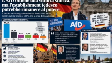 Germania, terremoto politico in Sassonia-Anhalt: AfD oltre il 44%, CDU dimezzata.