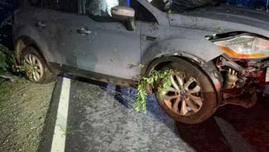 Gorący dzień dla strażaków z Grabowna Wielkiego: pożar stodoły i poważny wypadek. Lądował śmigłowiec LPR 5 Gorący dzień dla strażaków z Grabowna Wielkiego: pożar stodoły i poważny wypadek. Lądował śmigłowiec LPR