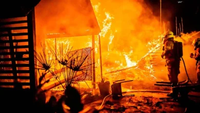 Grote brand verwoest zeker twee vakantiewoningen