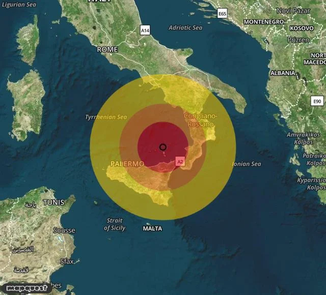ILMETEO. IT * «TERREMOTO SU ISOLE EOLIE. MAGNITUDO 4. I DETTAGLI»