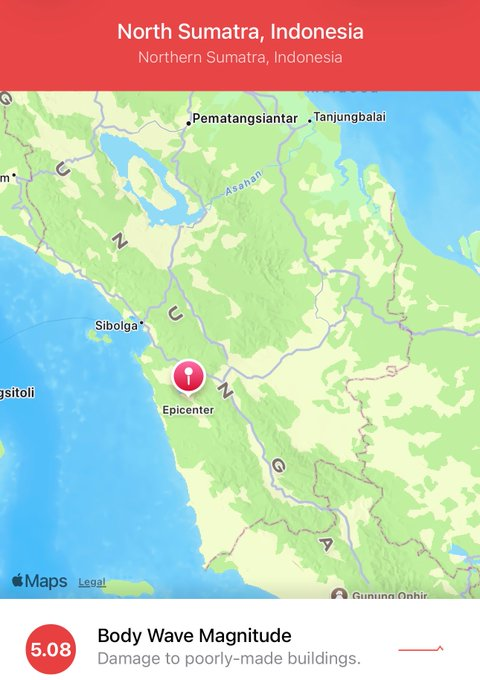 Indonesia Earthquake Today: Magnitude 5.4 Strikes Near Cilacap