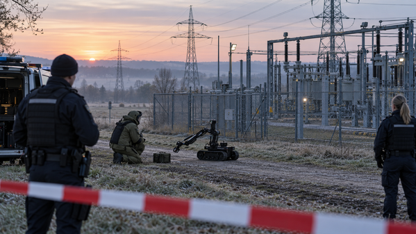 German Police Defuse 12 Explosive Devices Near Saxony Power Substations 1 German Police Defuse 12 Explosive Devices Near Saxony Power Substations