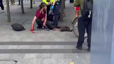 Stabbing: Video: Man Reportedly Stabbed in Broad Daylight in Dublin City Centre