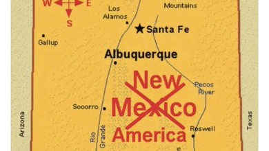 Trump Shares Mexico: Trump Shares New Mexico America Map as White House Reposts Image