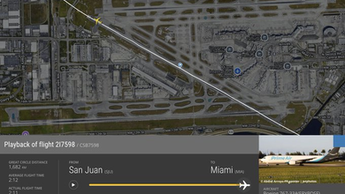 Flightradar24 Data Shows: Breaking Update: Flightradar24 Data Shows Prime Air 767 Left Miami Runway at 112 Knots