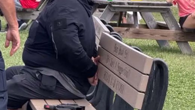 Amy Acton Attack: New Photo Appears to Show Armed Man Detained After Canfield Fair Incident 4 Amy Acton Attack: Amy Acton Attack: New Photo Appears to Show Armed Man Detained After Canfield Fair Incident