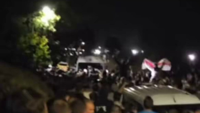 Portsmouth Protesters Block: Video: Portsmouth Protesters Block Coaches Carrying Migrants After Small Boat Arrival