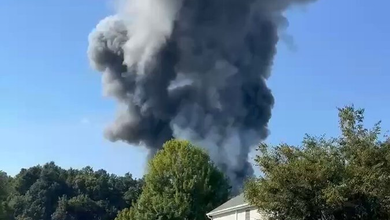 Explosion: Video: Massive Fire Erupts at Pallet Manufacturing Facility in South Fulton, Georgia, as Witnesses Report Explosio