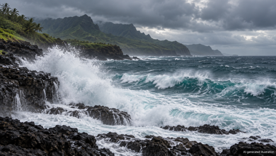UPDATE: Hurricane Lowell Moves Away From Kauai as Surf and Power Outages Persist 3 Hurricane Lowell Moves: UPDATE: Hurricane Lowell Moves Away From Kauai as Surf and Power Outages Persist