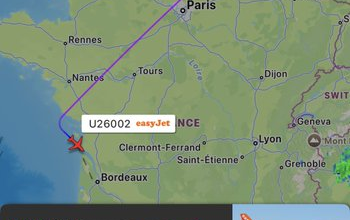 easyJet Flight U26002: easyJet Flight U26002 Declares Emergency and Diverts to Bordeaux