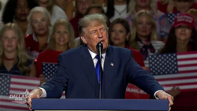Trump Promises 5: Video: Trump Promises $5,000 to Every Adult U.S. Citizen if Republicans Win House and Senate