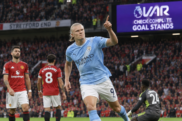 Haaland Goal Sparks VAR Controversy as Manchester City Beat Manchester United 1 Haaland Goal Sparks VAR Controversy as Manchester City Beat Manchester United