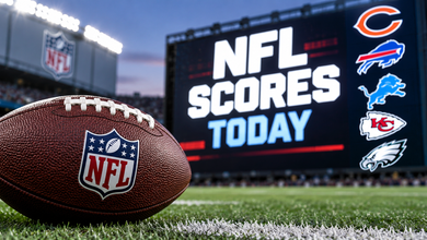 NFL Scores Today: NFL Scores Today: Bears Make History, Bills Rally and Lions Win OT Thriller