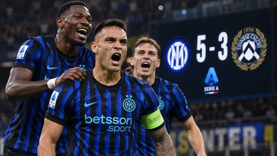 Inter-Udinese: rimonta spettacolare dei nerazzurri, vittoria 5-3 5 Inter vs Udinese: Inter vs Udinese: Inter Complete Stunning Comeback to Win 5-3