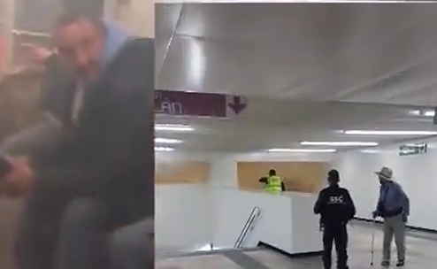 Video: Incendio y humo obligan a evacuar una estación del Metro de Ciudad de México